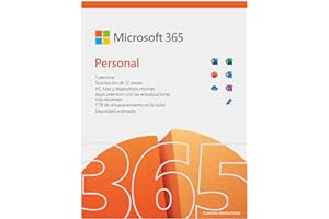Microsoft 365 Personal 2021 | Suscripción anual | Caja con código de descarga