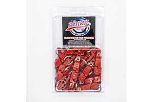 Bimini Lures Pro Snap Weights for trolling - Red Clip