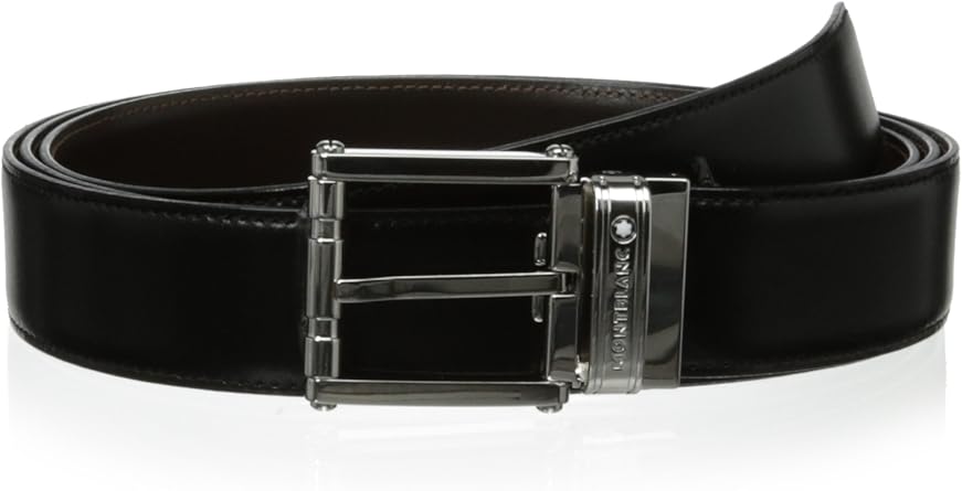 montblanc reversible leather belt