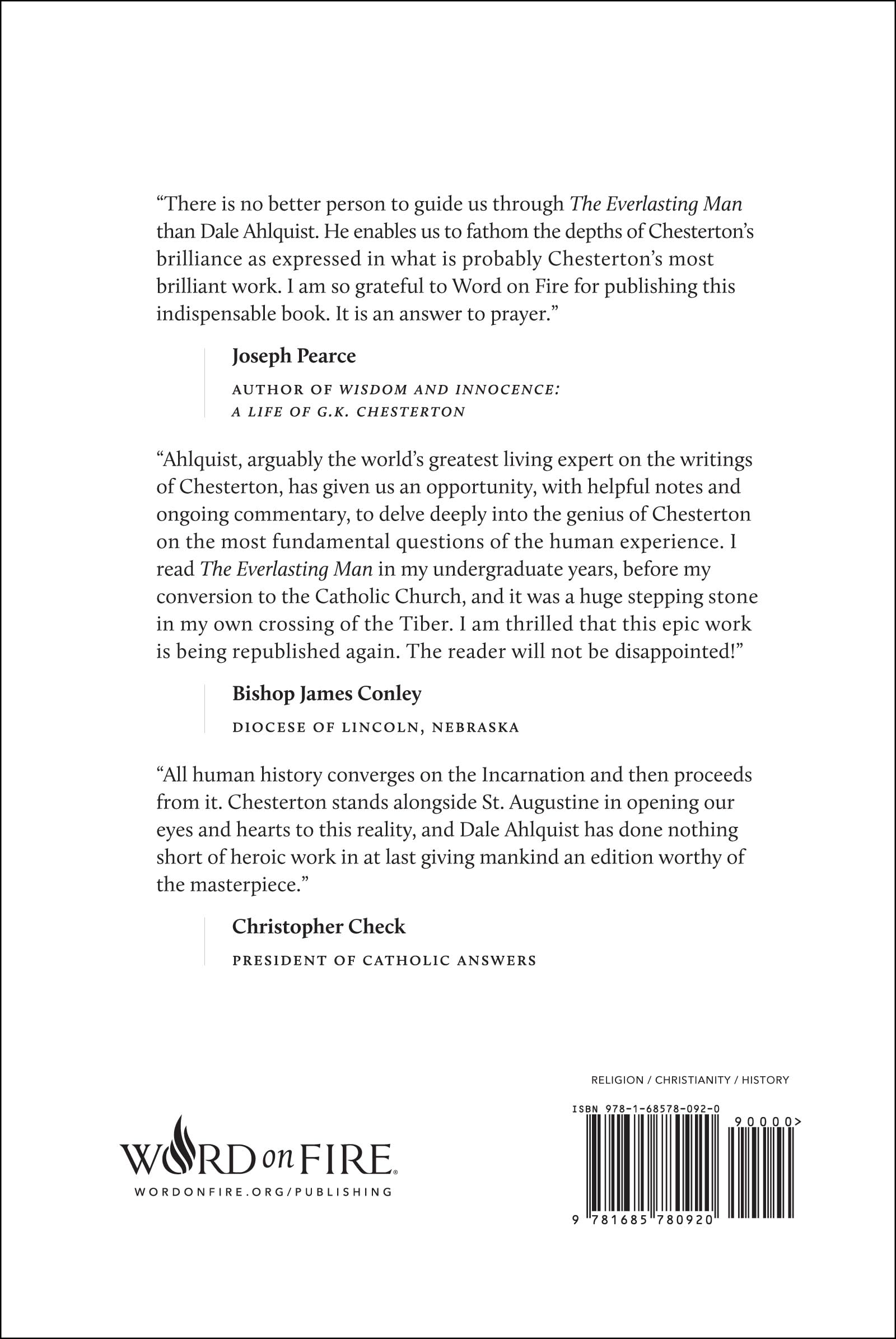The Everlasting Man: A Guide to G.K. Chesterton’s Masterpiece