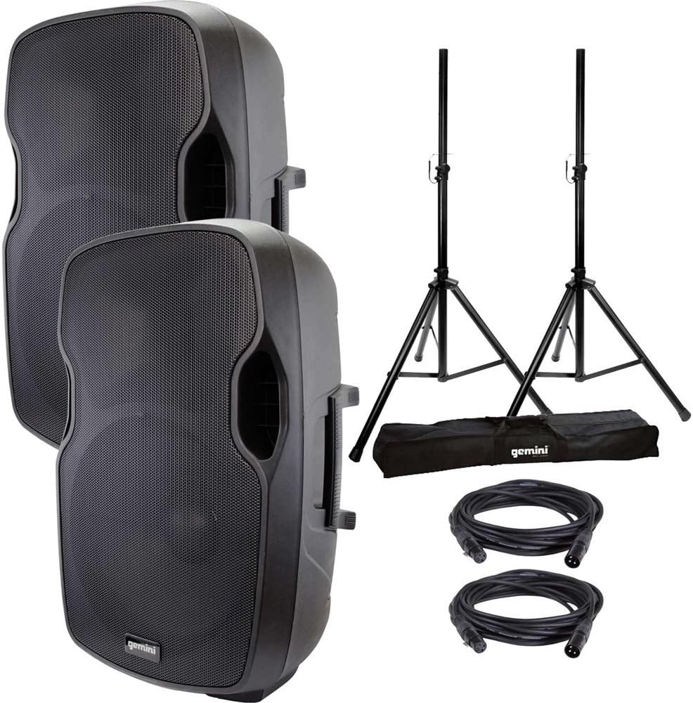 gemini as 15blu pk powered speaker