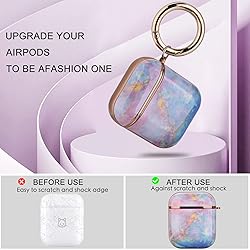 OLEBAND Airpod Case Cover with Keychain and Cute