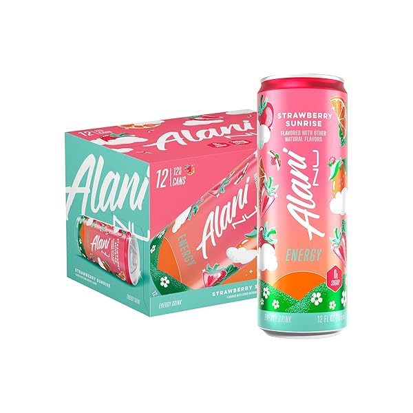 ALANI NU STRAWBERRY SUNRISE SUGAR FREE, LOW CALORIE...