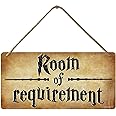 Amazon.com: Room Of Requirement Wooden Hanging Sign Fantasy And ...