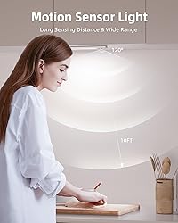 EZVALO 134 LED Under Cabinet Lights, 3200mAh