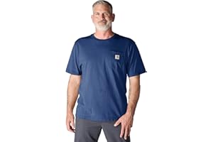 Carhartt Mens Loose Fit Heavyweight Short-Sleeve Pocket T-Shirt