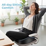 POOTACK Memory Foam Seat Cushion Large Non-Slip Office Car Chair view 7