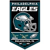 WinCraft Philadelphia Eagles Heritage History Banner Pennant, 15x24"