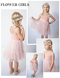 Arshiner Kids Girls Tutu Dress Dusty Pink Tulle
