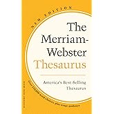 The Merriam-Webster Thesaurus - Mass Market Paperback, Newest Edition, 2023 Copyright