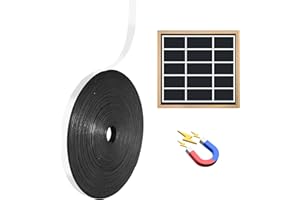 CHUNNIAO 120 Ft White Magnetic Tape for Classroom Chalkboard,Fine Line 1/5“ Highlighter Tape - 24 mil Thin Magnet Tapes,40 Yards