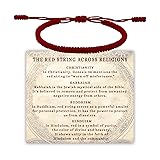 DAYANEY Red Bracelet for Women, Mens Bracelets