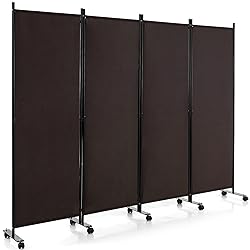 Giantex 4 Panel Room Divider, Folding Privacy
