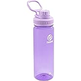 Takeya Tritan Sport Water Bottle with Spout Lid - BPA-Free & Dishwasher-Safe Water Bottle - Reusable Bottle with Lid Handle - Simple Leak-Proof Water Bottle - 24 oz, Vivacity Purple