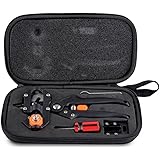 Agile-Shop Garden Fruit Tree Professional Prune Shear Snip Grafting Cutting Tool w/ 2 Extra Blades, a Phillips Screwdriver and a Wrench - Tree Grafting Kit