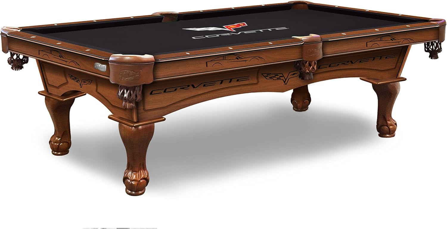 Corvette C6 8' Pool Table Sports & Outdoors