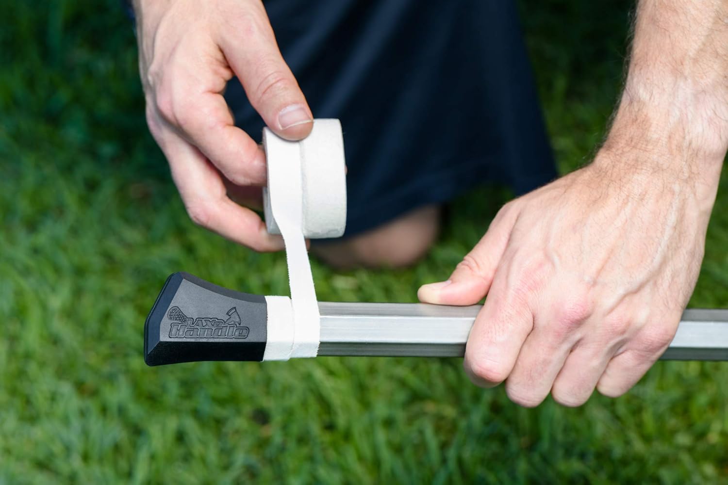 LAXe Handle Lacrosse Stick End Cap A Uniquely Designed End Cap