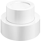 Quatish 120 Pcs White Disposable Plastic Plates for Party,Wedding Plate Includes 60 Pes 10.25 Inch 60 Pes 7.5 Inch Heavy Duty Dinner & Dessert Plates, Perfect for Festivals,Picnics