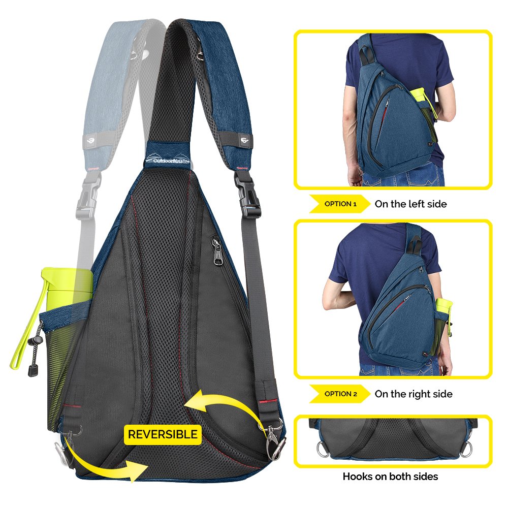 Crossbody Sling Backpack Women's CINEMAS 93