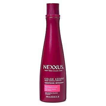 Amazon Com Nexxus Hair Color Assure Conditioner For Colored Treated Hair With Proteinfusion Color Conditioner 13 5 Oz Standard Hair Conditioners Beauty