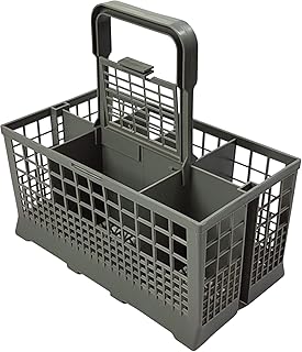 Besteckkorb Universal passend für viele Spülmaschinen Maße: 240 x 140mm - Kunststoff grau