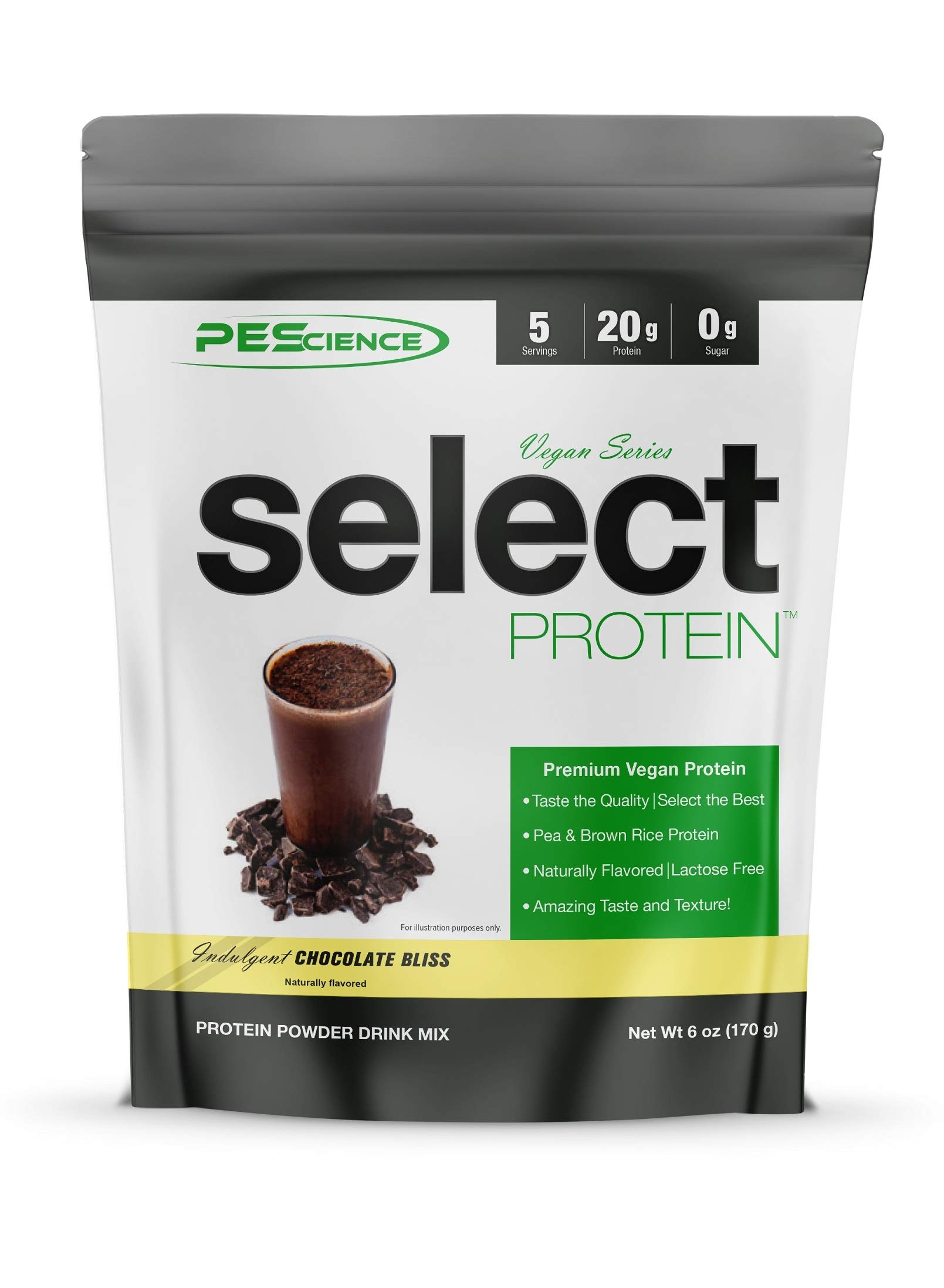 PEScience Select Vegan Protein Powder, Peanut Butter