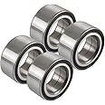 3514699 Wheel Bearing Front and Rear Compatible with 2011-2024 Polaris RZR XP 900 1000 4 S PRO XP Turbo General Sportsman Replaces 3514822 3515090 3514627 3514924 4 Packs