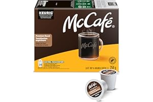 McCafé Premium Medium Dark Roast, K-Cup Coffee Pods, 24 Count
