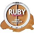 Ruby Kisses 3D Face Creator Cream Foundation & Concealer, 12 Hours Long Lasting, Medium to Full Coverage, Non-Greasy, Ideal for Makeup & Contour Palette (Level 7)