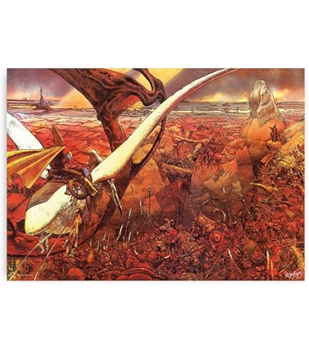 Moebius Starwatcher Collection Poster Border 50 x 70 cm : Jean