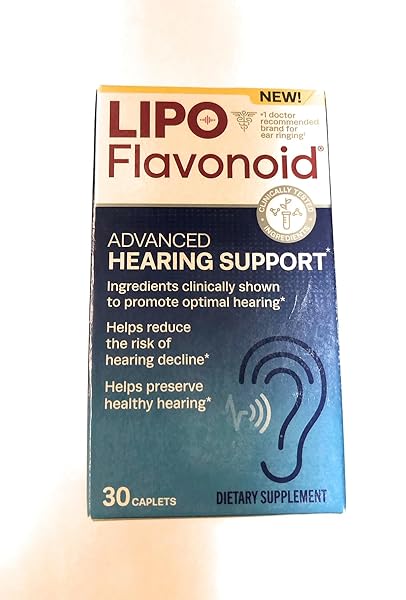 LIPO FLAVONOID ADVANCED HEARING SUPPORT 30 CAPLETS