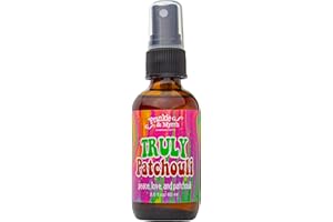 Frankie & Myrrh Truly Patchouli Aromatherapy Spray - Dark Aged Patchouli Oil Room, Linen, and Body Mist. Earthy, Musky Freshwater Scent for Relaxation and Energy.