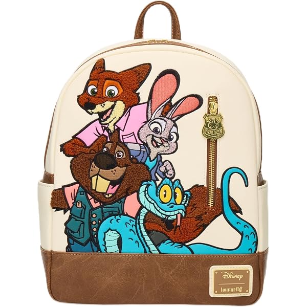 Amazon.com: Loungefly Disney Zootopia Nick & Judy Stacked  display picture 3