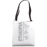 Ethiopian traditional dress clothes habesha Tote Bag