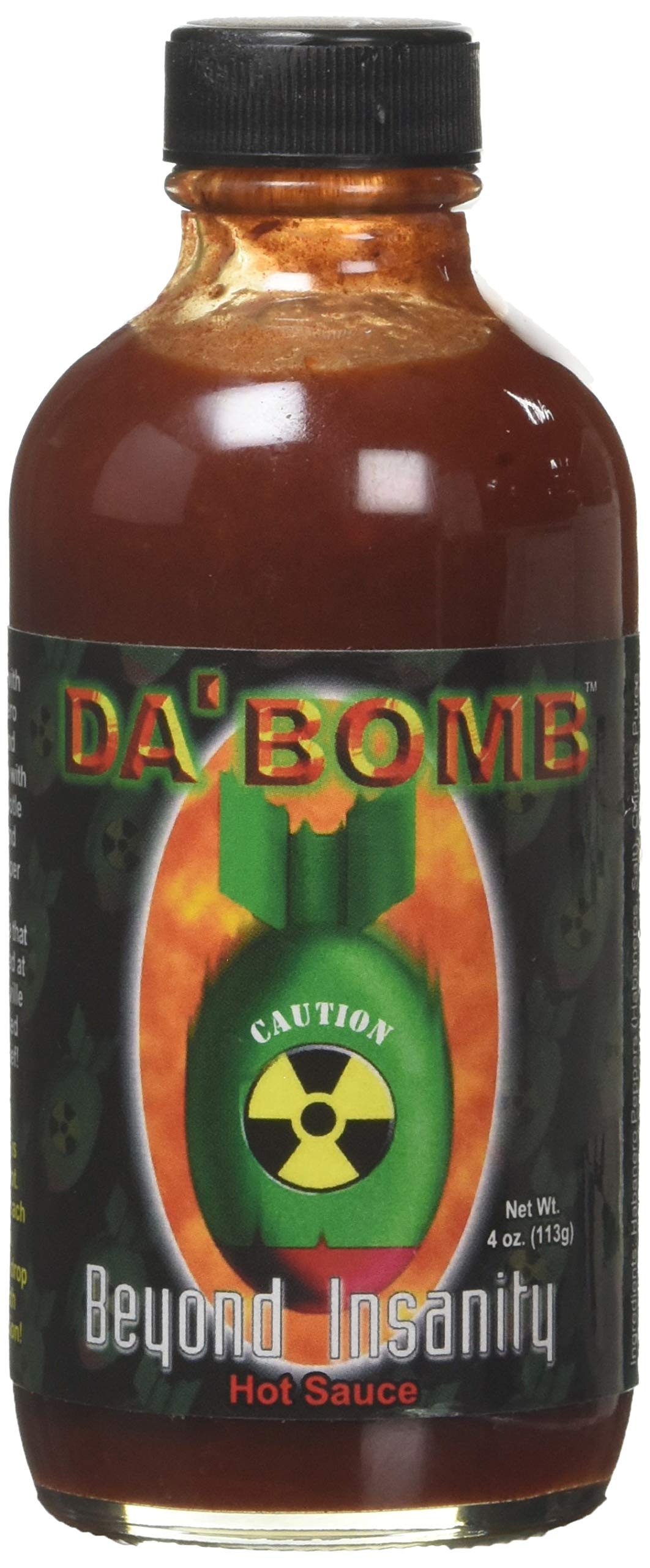 Americanspice Da Bomb Beyond Insanity Hot Sauce Bottle 4 Fl Oz Buy Online In Lebanon At Lebanon Desertcart Com Productid