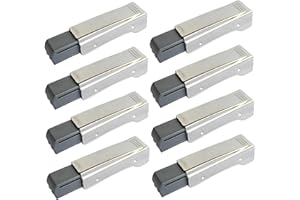 Soft Close Hinges for Cabinet Doors, 8Pcs Slow Close Cabinet Hinges Smooth Soft Hinge Clip Top Retrofitting Attachment for Do