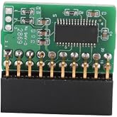 GOWENIC TPM 2.0 Module 20-pin, AOM TPM 9665V Compatible, Trusted Platform Module Vertical for SuperMicro Motherboards