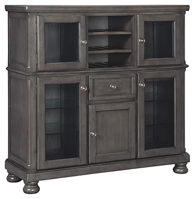 Signature Design by Ashley Audberry Dining Room Server, Dark Gray