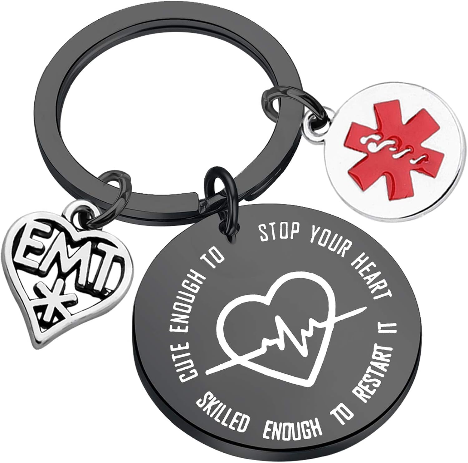 BNQL EMT Gifts EMT Keychain EMT Graduation Gifts Emergency Medical Technician Gifts EMT
