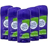 Lady Speed Stick Antiperspirant Deodorant Invisible Dry Powder Fresh 2.30 oz (Pack of 5)