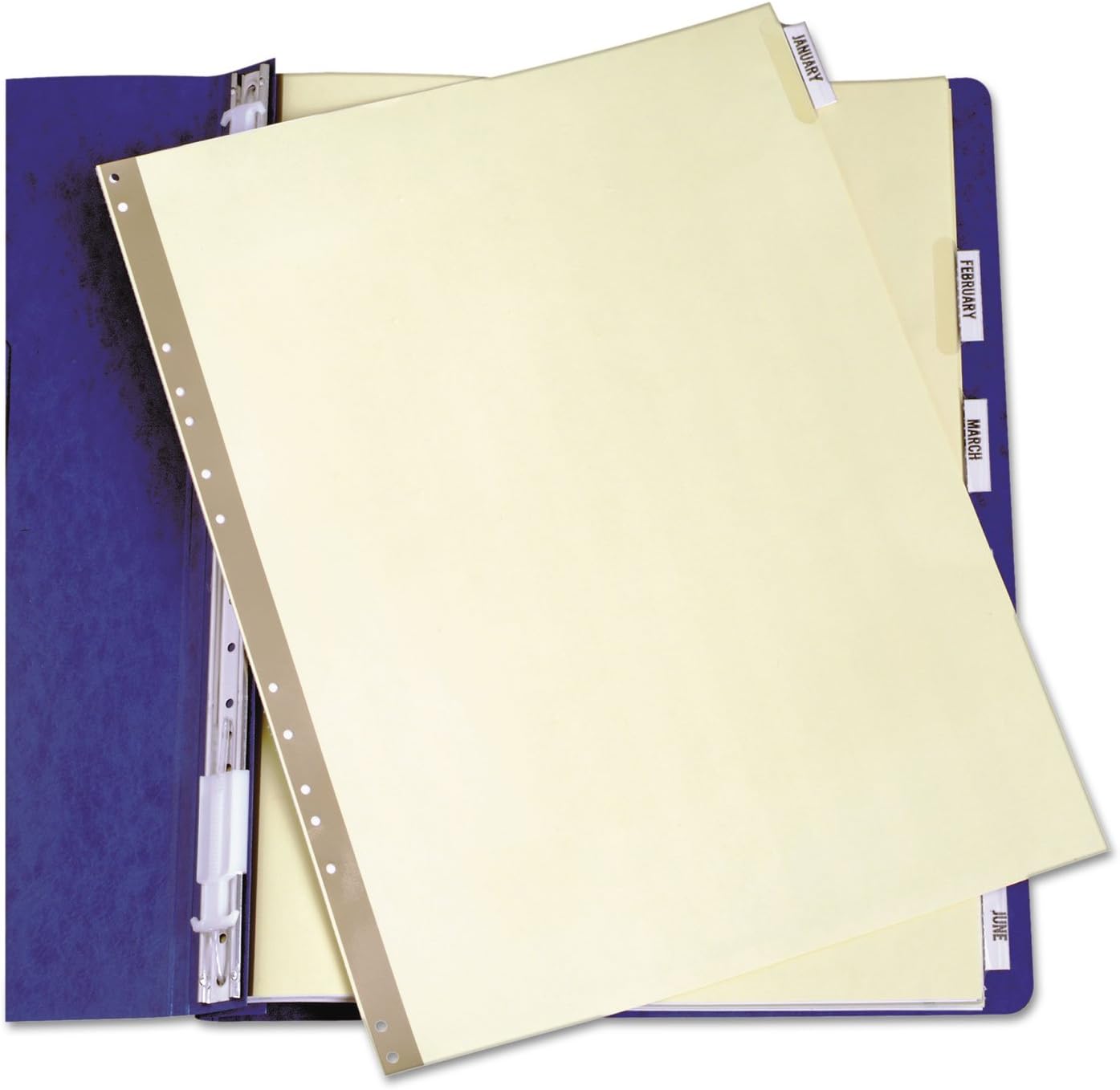 Averyamp;reg; Gold Line Data Binder Insert Tab Indexes, 6