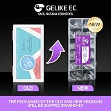 gelike ec Gel Nail Tips Kit 552pcs 11 Sizes Soft Gel Soak Off Clear view 9
