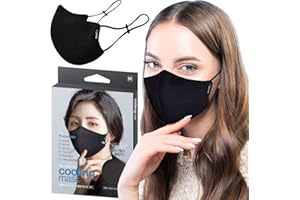 Dr. Sayzer Reusable 3-Ply Cloth Face Mask - Washable Breathable Comfortable Fabric Mask with Nose Wire and Filter Pocket