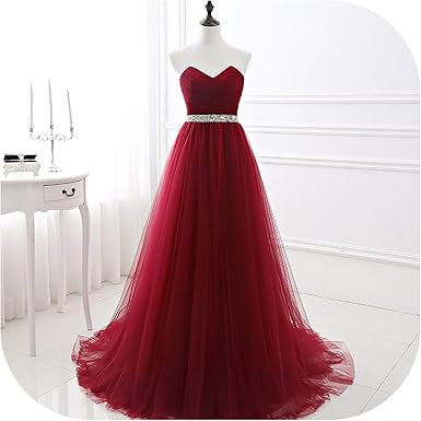 red evening dresses amazon