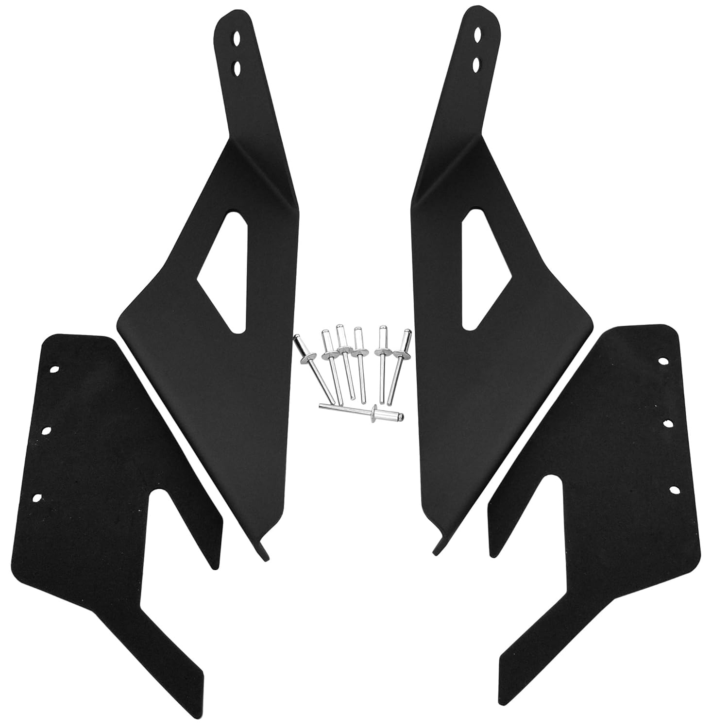 GS Power’s 2014-18 Chevy & GMC 52 Inch Curved LED Light Bar Brackets for 3rd Gen GM Pickup & SUV: Silverado Suburban Tahoe Sierra Yukon. Mount off road lights at Upper Windshield