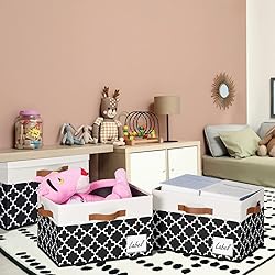 GhvyenntteS Large Storage Bins with Lids