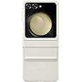 Samsung Galaxy Official Flap Eco-Leather Case for Z Flip5, Cream
