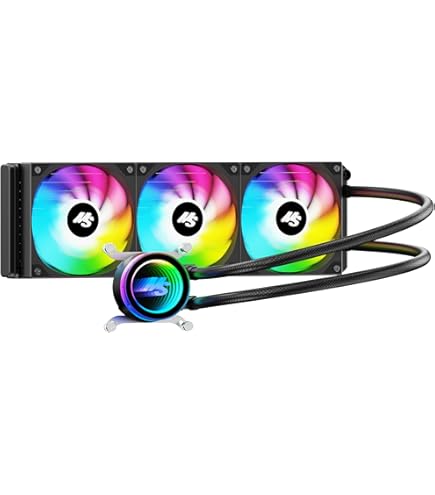 Amazon.com: Lian Li Galahad AIO 360 RGB Black PC-Wasserkühlung