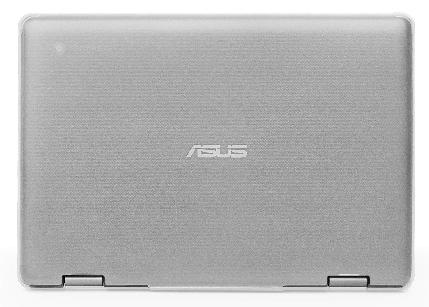 mCover Case Compatible for 2019~2021 11.6" ASUS Chromebook Flip C214MA Series Convertible Laptop Computers ONLY (NOT Fitting Any Other ASUS Models) - Clear