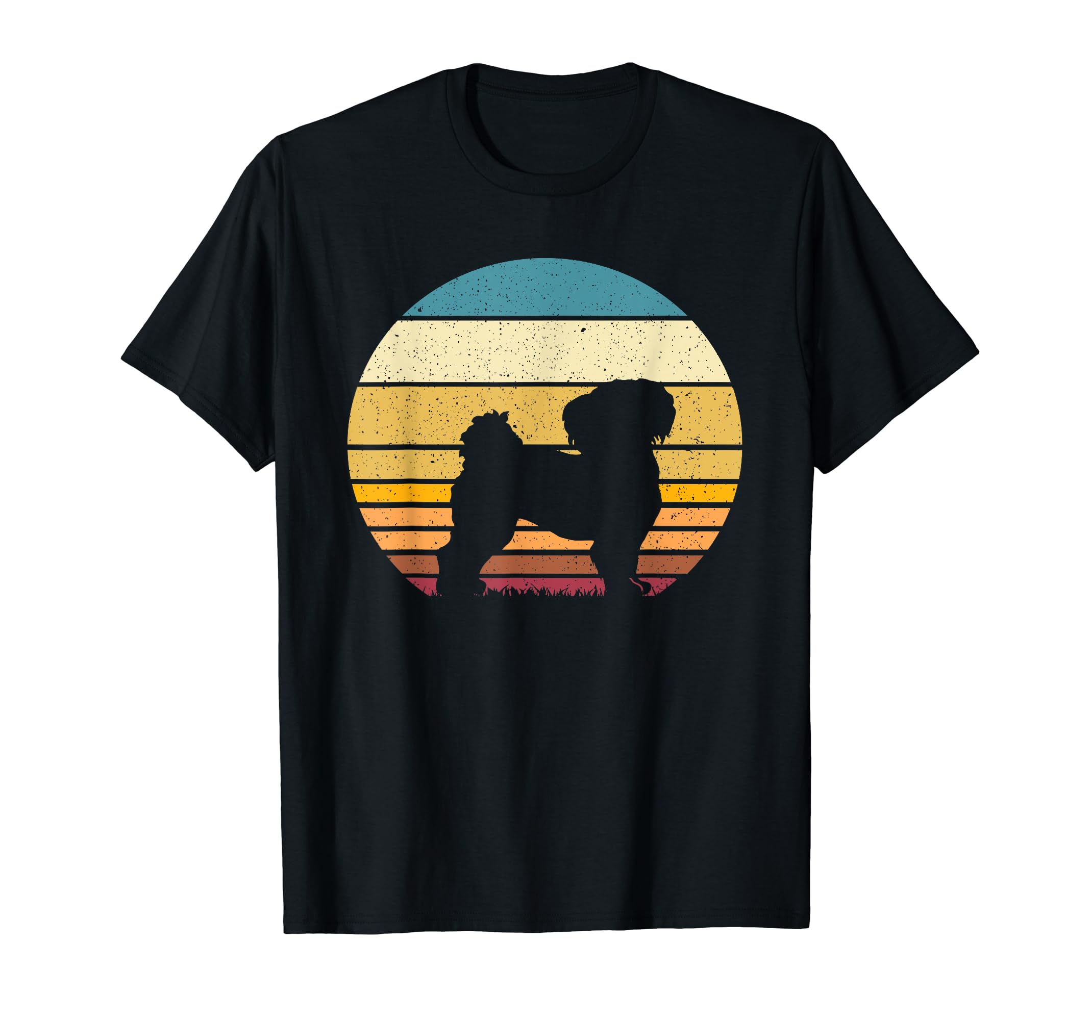 Bolonka Zwetna Retro Design Dog Holder T-Shirt
